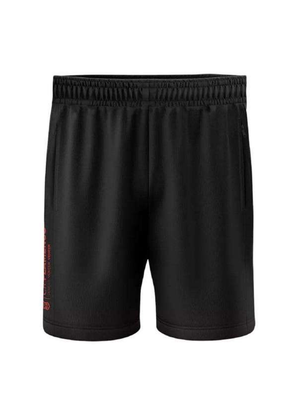 Braziline - Bermuda Braziline Flamengo Tecer Masculina Preto