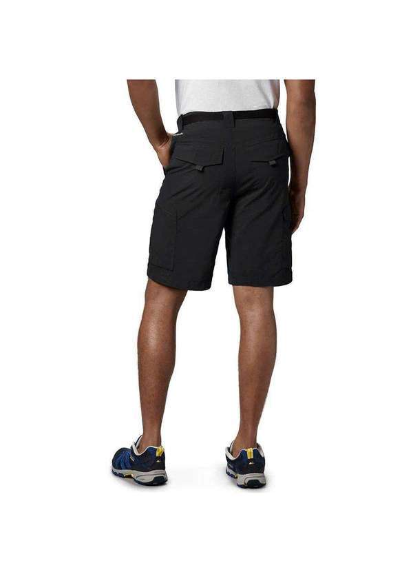 Columbia - Bermuda Cargo Columbia Silver Ridge Plus Size Masculina Preto