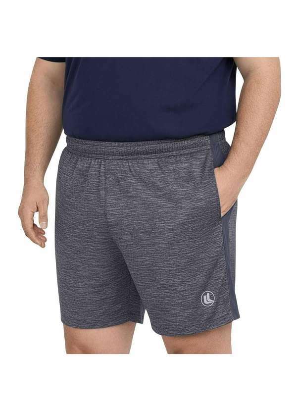 Esporte Legal - Bermuda Esporte Legal Line Plus Size Masculina Cinza