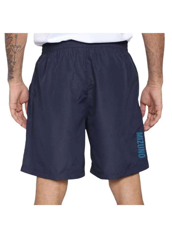 Mizuno - Bermuda Mizuno Big Logo Masculina Azul 2