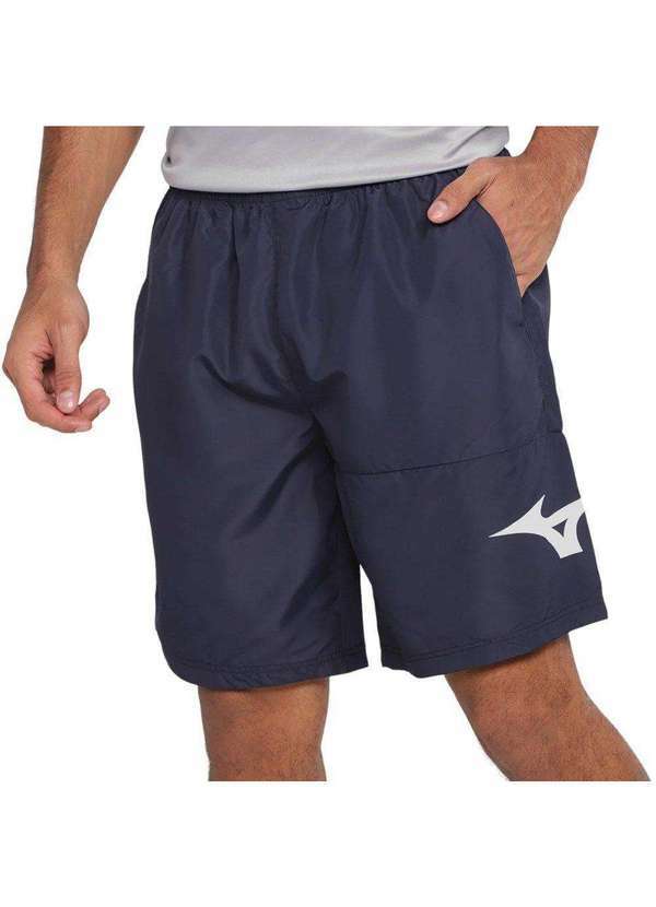 Mizuno - Bermuda Mizuno Run Bird Masculina Azul