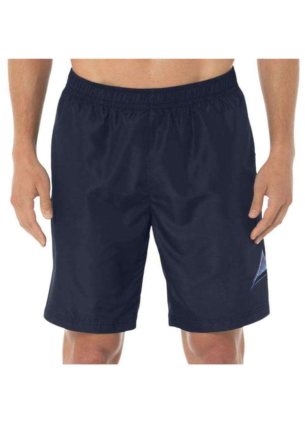 Mizuno - Bermuda Mizuno Run Bird Masculina Azul