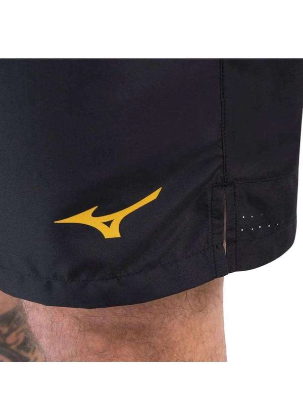Mizuno - Bermuda Mizuno Run Easy 5 Masculina Preto 4