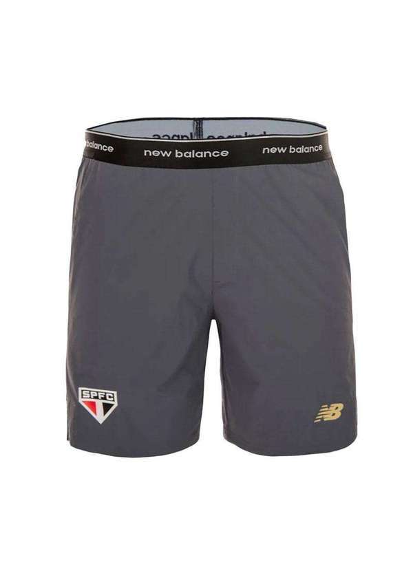 New Balance - Bermuda New Balance São Paulo Viagem 2025/26 Masculina Cinza