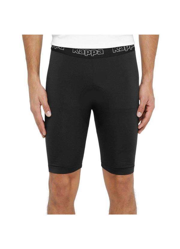 Kappa - Bermuda Térmica Kappa Belquior 2.0 Masculina - Preto