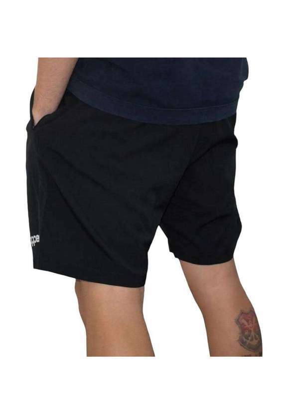 Topper - Bermuda Topper Zíper Treino Masculina Preto 2