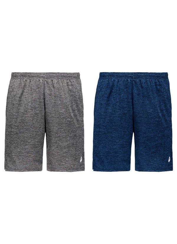 Penalty - Kit 2 Bermudas Penalty Air Dry Masculina Cinza