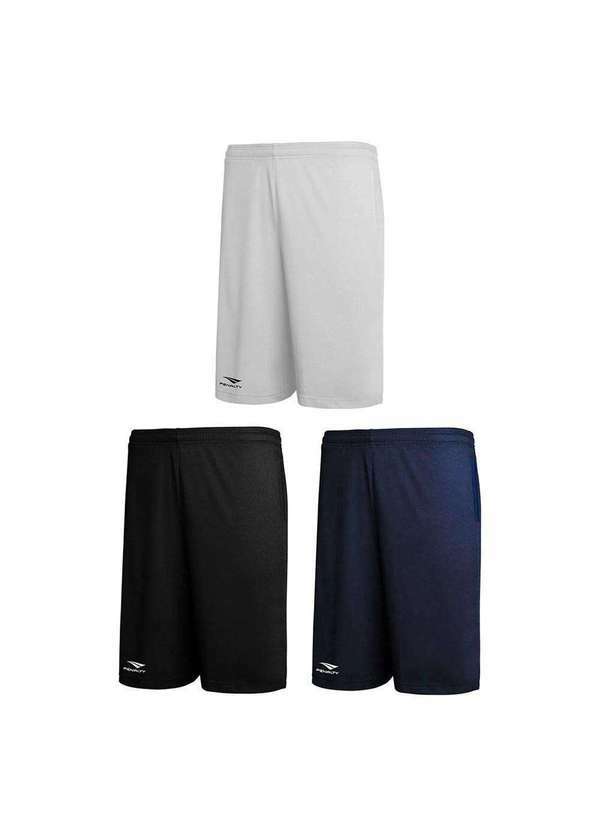 Penalty - Kit 3 Bermudas Penalty X Masculina Branco