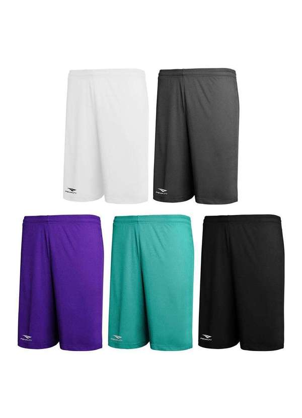 Penalty - Kit 5 Bermudas Penalty X Masculina Branco