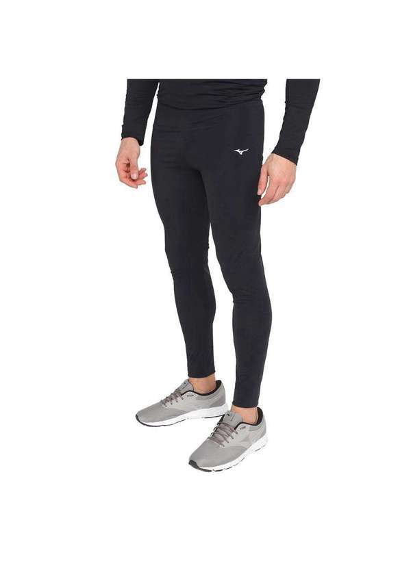 Mizuno - Calça Legging Mizuno Compressão Masculina Preto