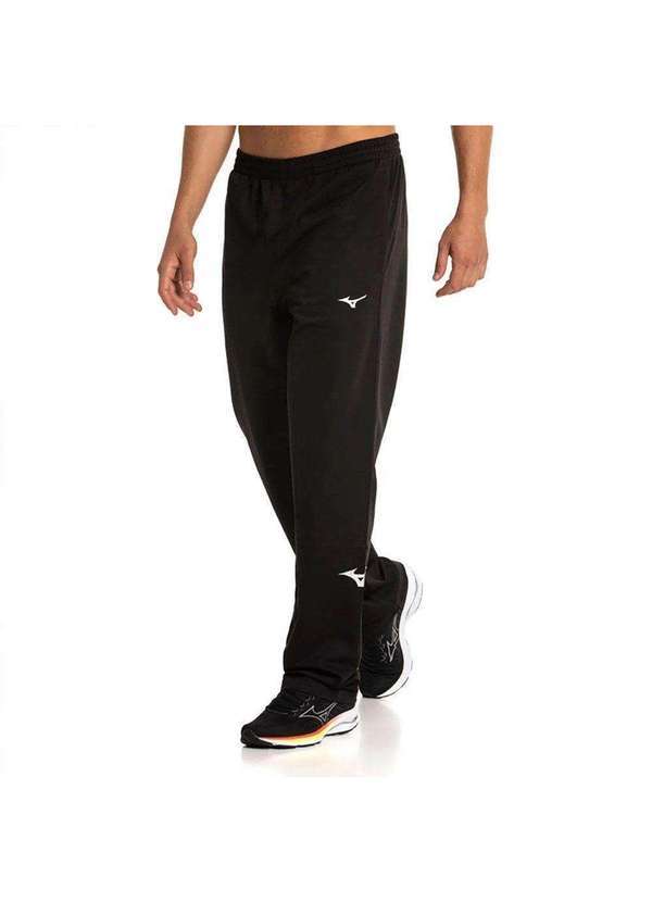 Mizuno - Calça Mizuno Big Logo 2 Masculina Preto