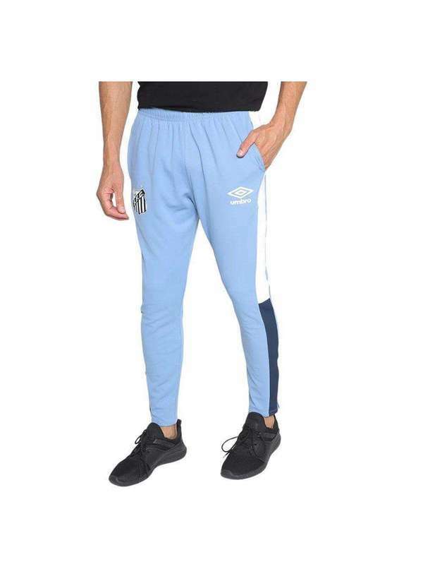 Umbro - Calça Umbro Santos Treino 2023 Masculina Azul