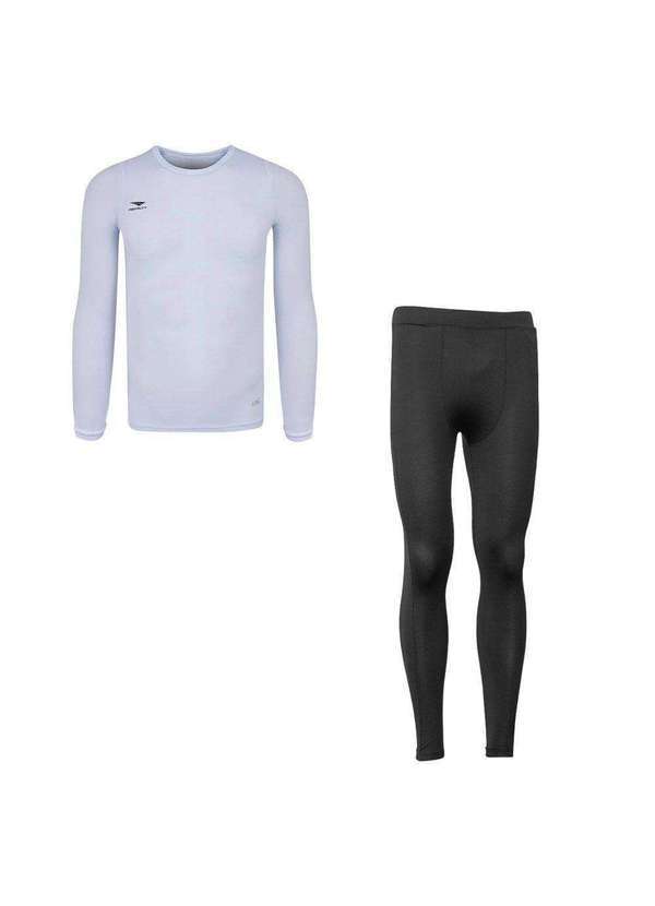 Penalty - Conjunto Térmico Camisa Penalty e Calça Masculino Branco