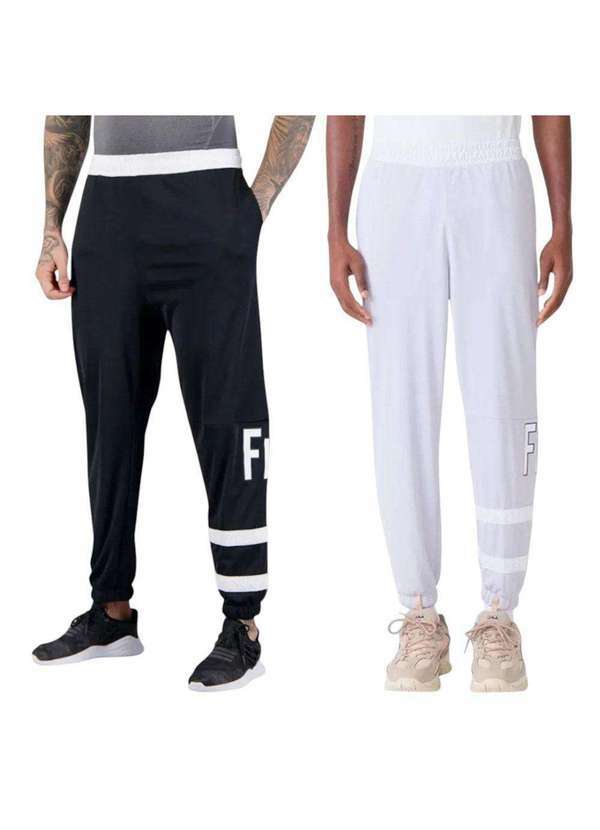 Fila - Kit 2 Calças Fila Street Hop Masculina Preto