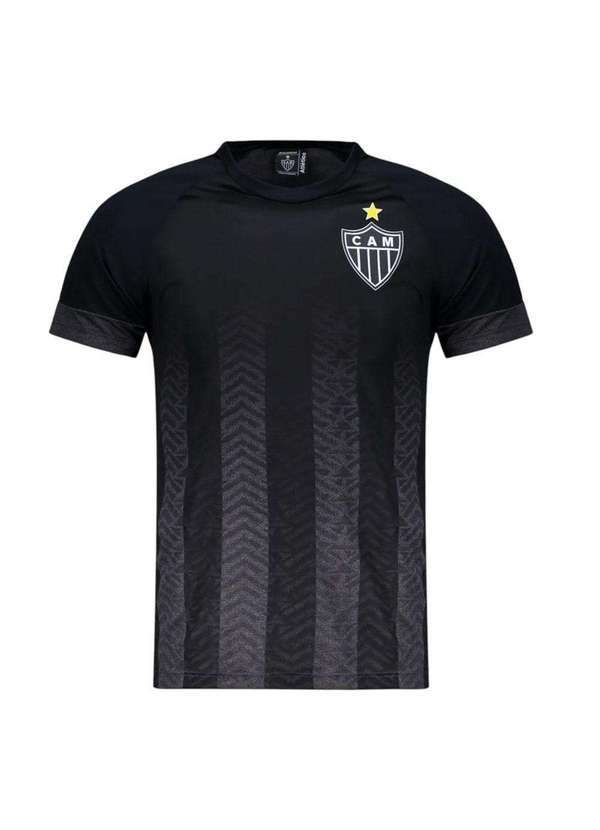 Braziline - Camisa Braziline Atlético Mineiro Armadilha Masculina Cinza