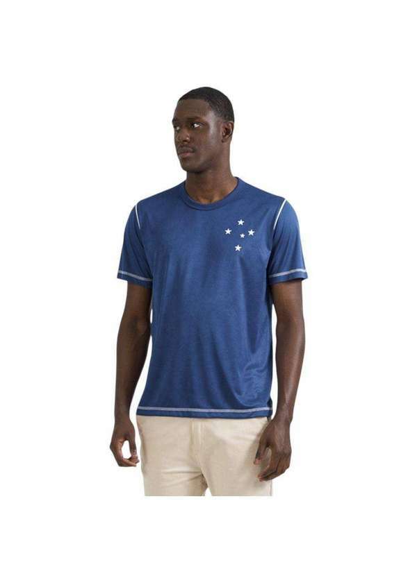 Braziline - Camisa Braziline Cruzeiro Ser Masculina Azul