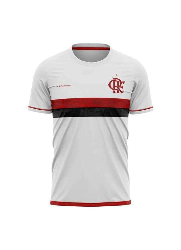 Braziline - Camisa Braziline Flamengo Approval Masculina Branco