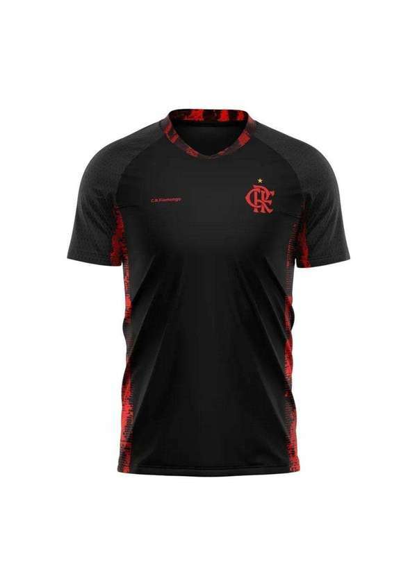 Braziline - Camisa Braziline Flamengo Blood Masculina Preto