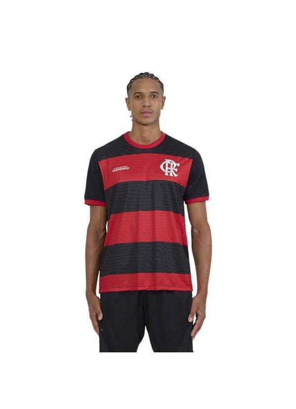 Braziline - Camisa Braziline Flamengo Emoção Masculina Vermelho