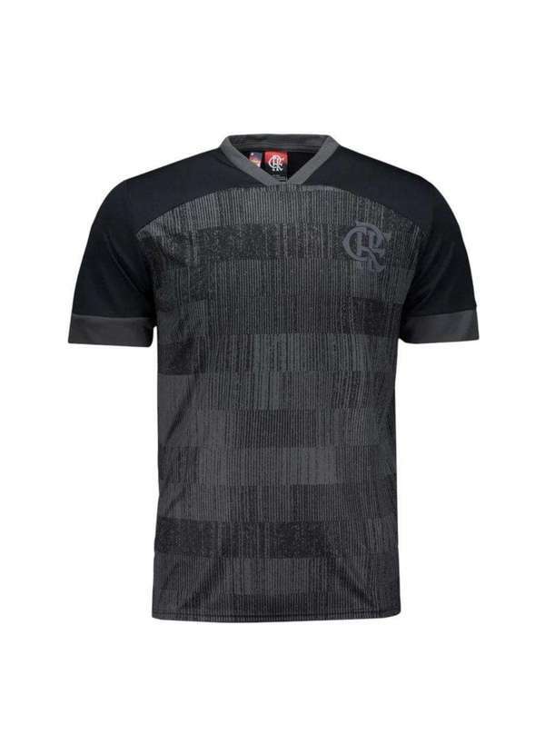 Braziline - Camisa Braziline Flamengo Mask Masculina Preto
