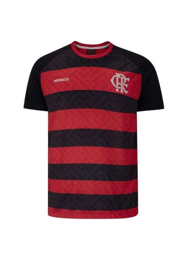 Braziline - Camisa Braziline Flamengo Principia Masculina Vermelho