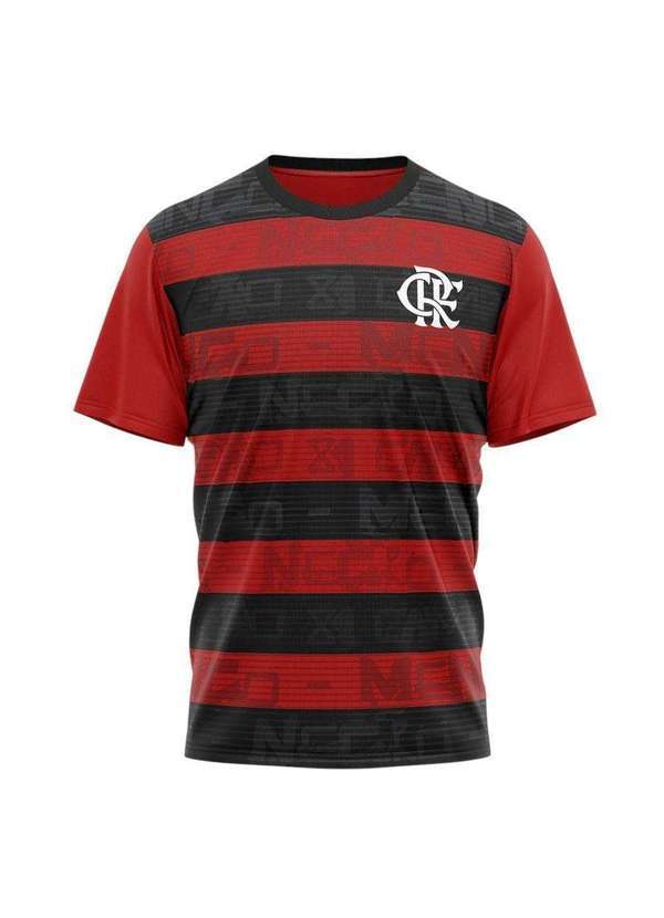 Braziline - Camisa Braziline Flamengo Shout Masculino Vermelho
