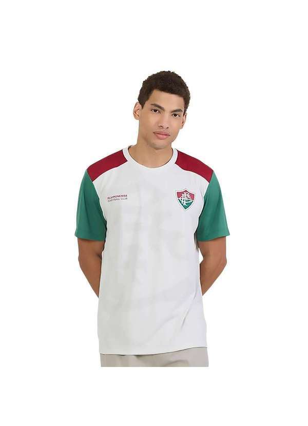 Braziline - Camisa Braziline Fluminense Pulsar Masculina Branco