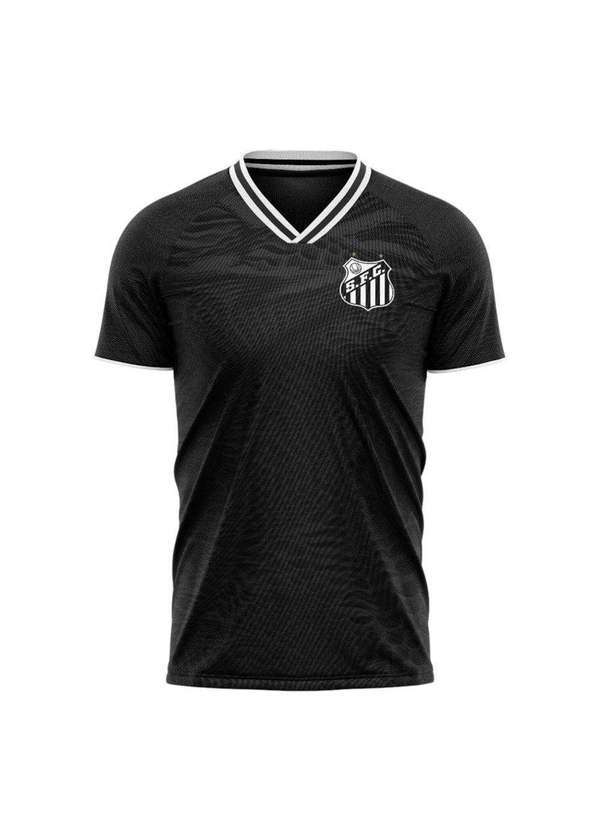 Braziline - Camisa Braziline Santos Ponto Masculino Preto