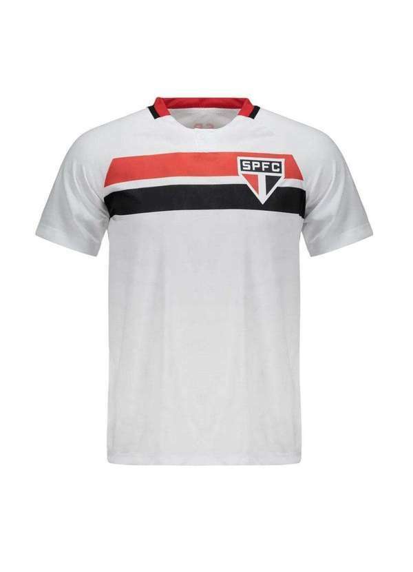 Braziline - Camisa Braziline São Paulo Aliança Masculina Branco
