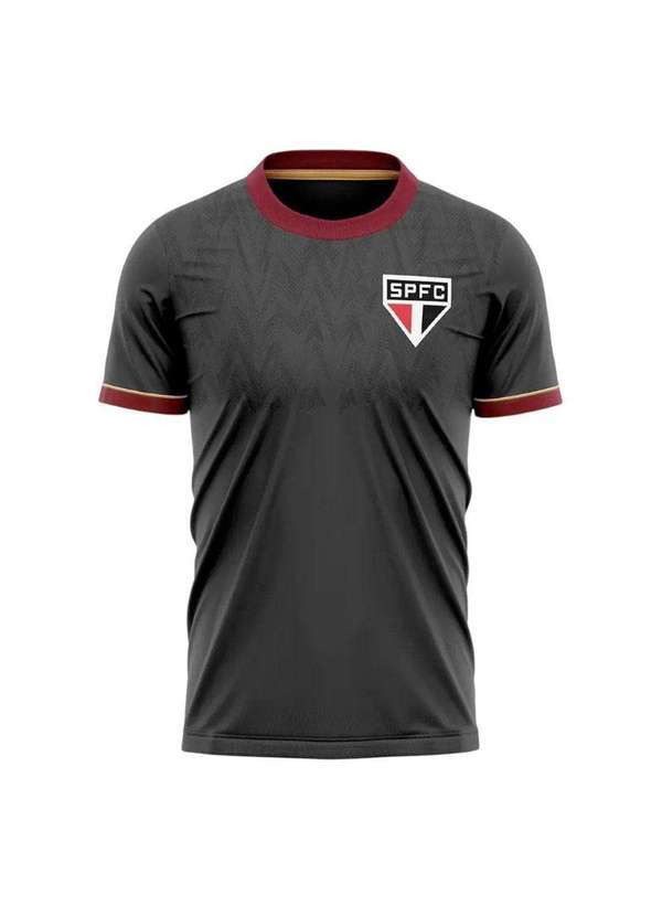Braziline - Camisa Braziline São Paulo Mistura Masculina Cinza