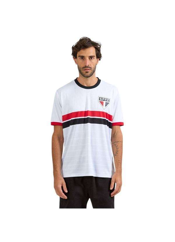 Braziline - Camisa Braziline São Paulo Tela Masculina Branco