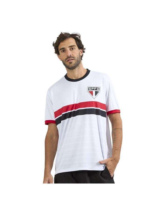 Braziline - Camisa Braziline São Paulo Tela Masculina Branco