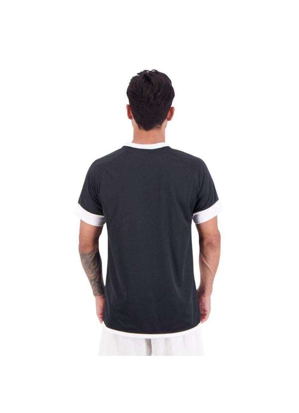 Kappa - Camisa Kappa Vasco Supporter Graphik Masculina Preto 2