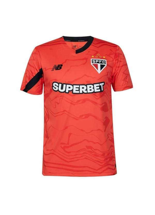 New Balance - Camisa New Balance São Paulo Goleiro 2024/25 Masculina Vermelho