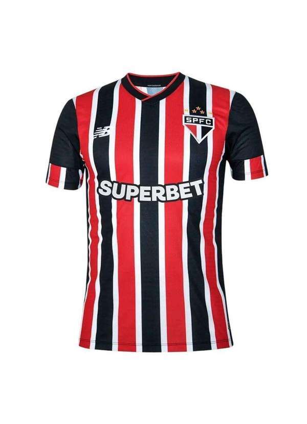 New Balance - Camisa New Balance São Paulo Ii Torcedor 2024/25 Masculina Vermelho