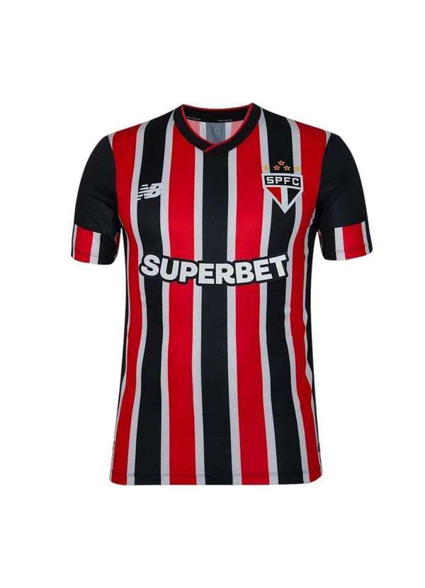 New Balance - Camisa New Balance São Paulo Jogador 2024/25 Masculina Vermelho