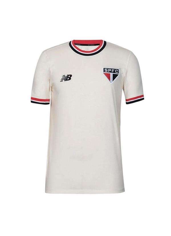 New Balance - Camisa New Balance São Paulo Retrô Masculina Bege