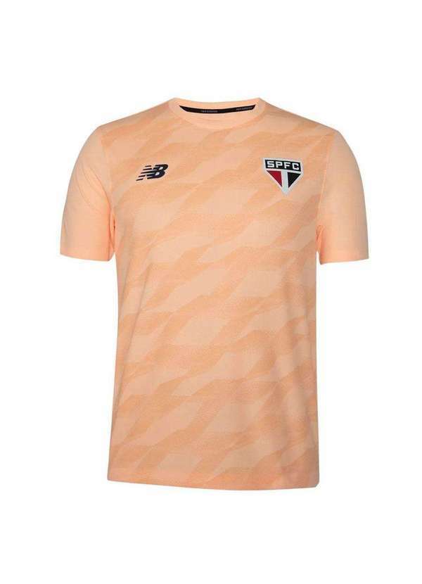 New Balance - Camisa New Balance São Paulo Treino 2024/25 Masculina Laranja