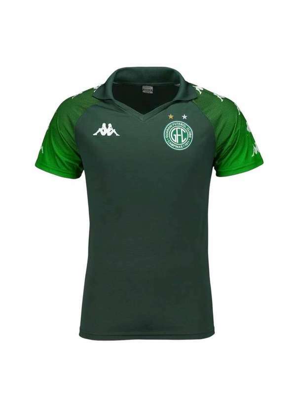 Kappa - Camisa Polo Kappa Guarani Viagem Atletas 2022/23 Masculina Verde
