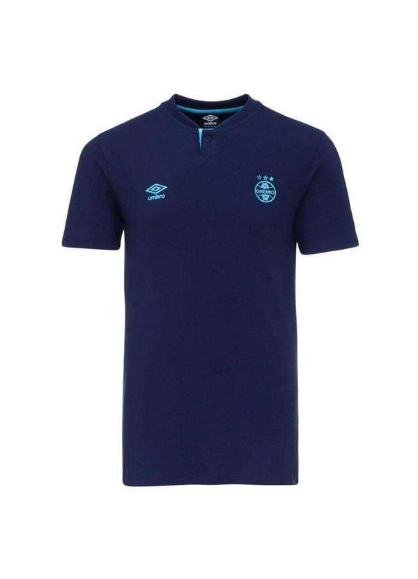 Umbro - Camisa Polo Umbro Grêmio Viagem 2024/25 Masculina Azul