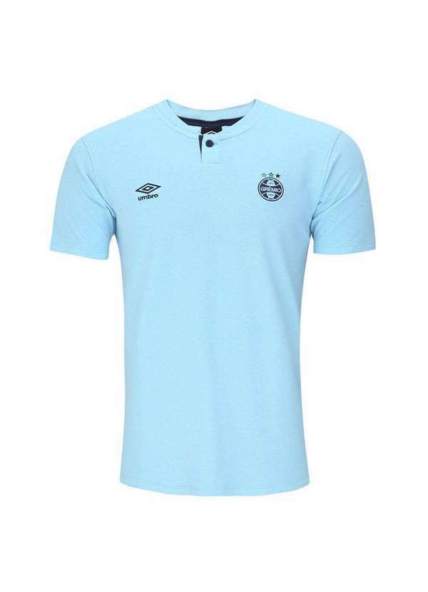 Umbro - Camisa Polo Umbro Grêmio Viagem 2024/25 Masculina Azul