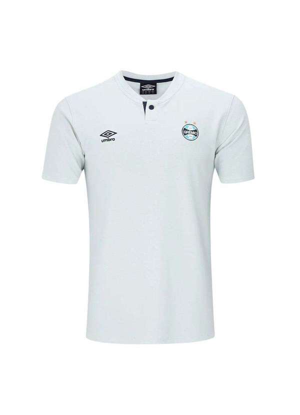 Umbro - Camisa Polo Umbro Grêmio Viagem 2024/25 Masculina Cinza
