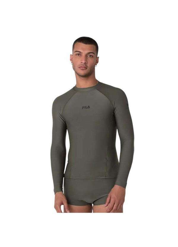 Fila - Camisa Térmica Fila Water Sports Ii Masculina Verde