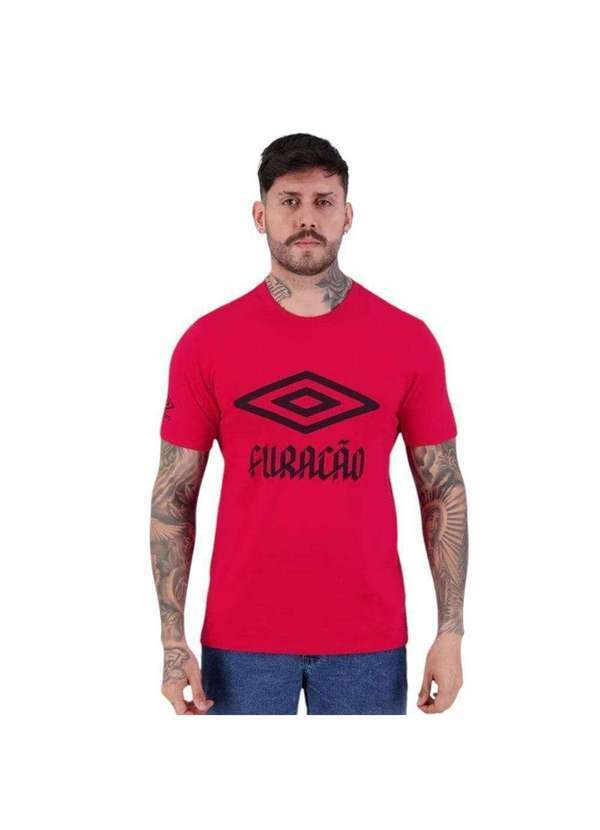 Umbro - Camisa Umbro Atlético Paranaense Graphic Fan Masculina Vermelho
