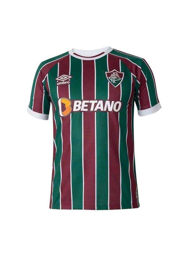 Umbro - Camisa Umbro Fluminense I 2023/24 Plus Size Masculina Verde