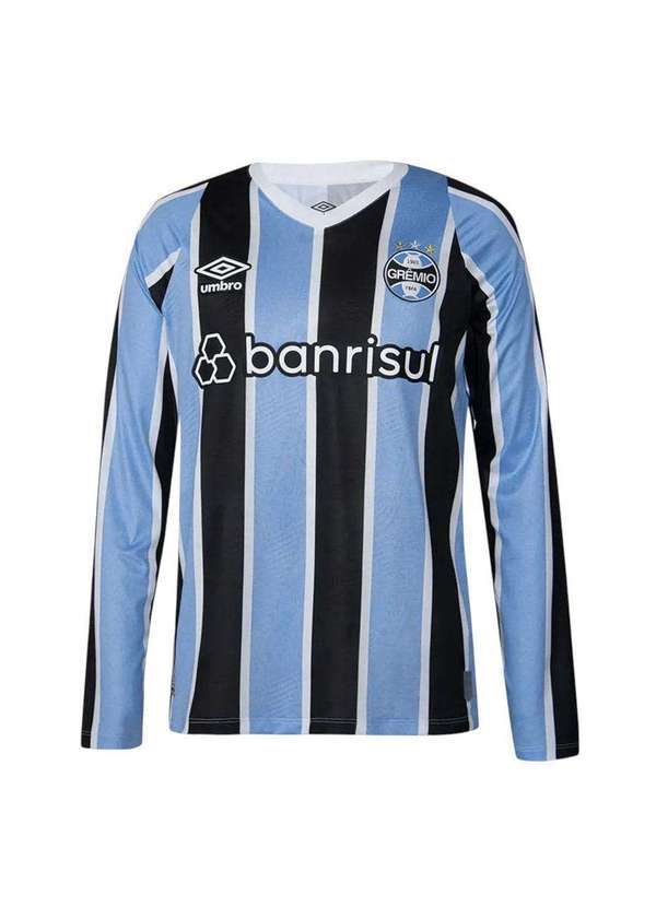 Umbro - Camisa Umbro Grêmio I 2024/25 Torcedor Masculina Azul