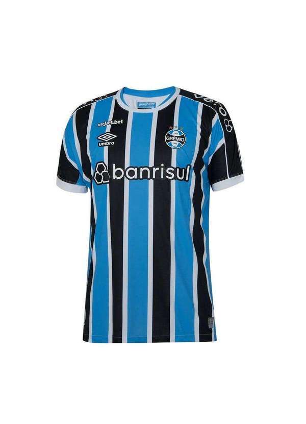 Umbro - Camisa Umbro Grêmio I Atleta 2023/24 Masculina Azul