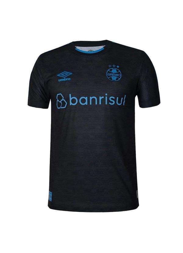 Umbro - Camisa Umbro Grêmio Iii 2023/24 Masculina Preto