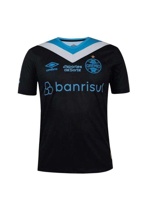 Umbro - Camisa Umbro Grêmio Iii 2024/25 Jogador Masculina Preto