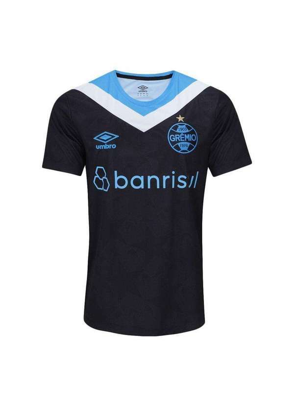 Umbro - Camisa Umbro Grêmio Iii 2024/25 Torcedor Masculina Preto